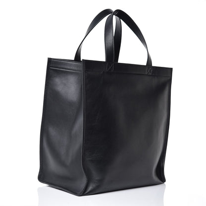 Balenciaga Calfskin Kittens Market Shopper Black 3 of 7