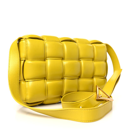 Bottega Veneta Nappa Maxi Intreccio Padded Cassette Crossbody Bag Buttercup 3 of 9