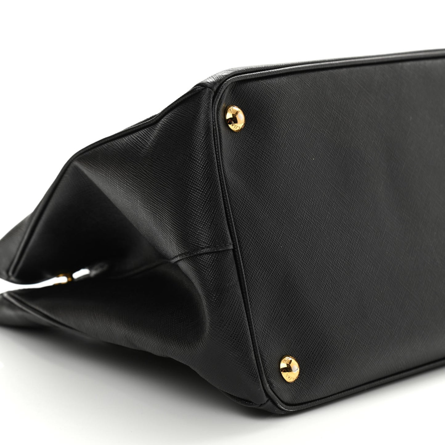 Saffiano Lux Large Tote Black
