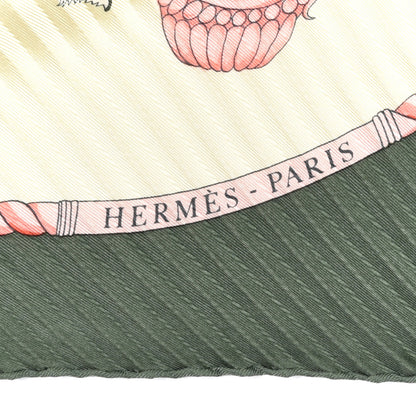 Hermes Silk Plisse Les Folies Du Ciel Scarf 4 of 5