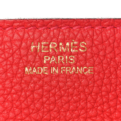Hermes Togo Birkin 35 Geranium 24 of 37