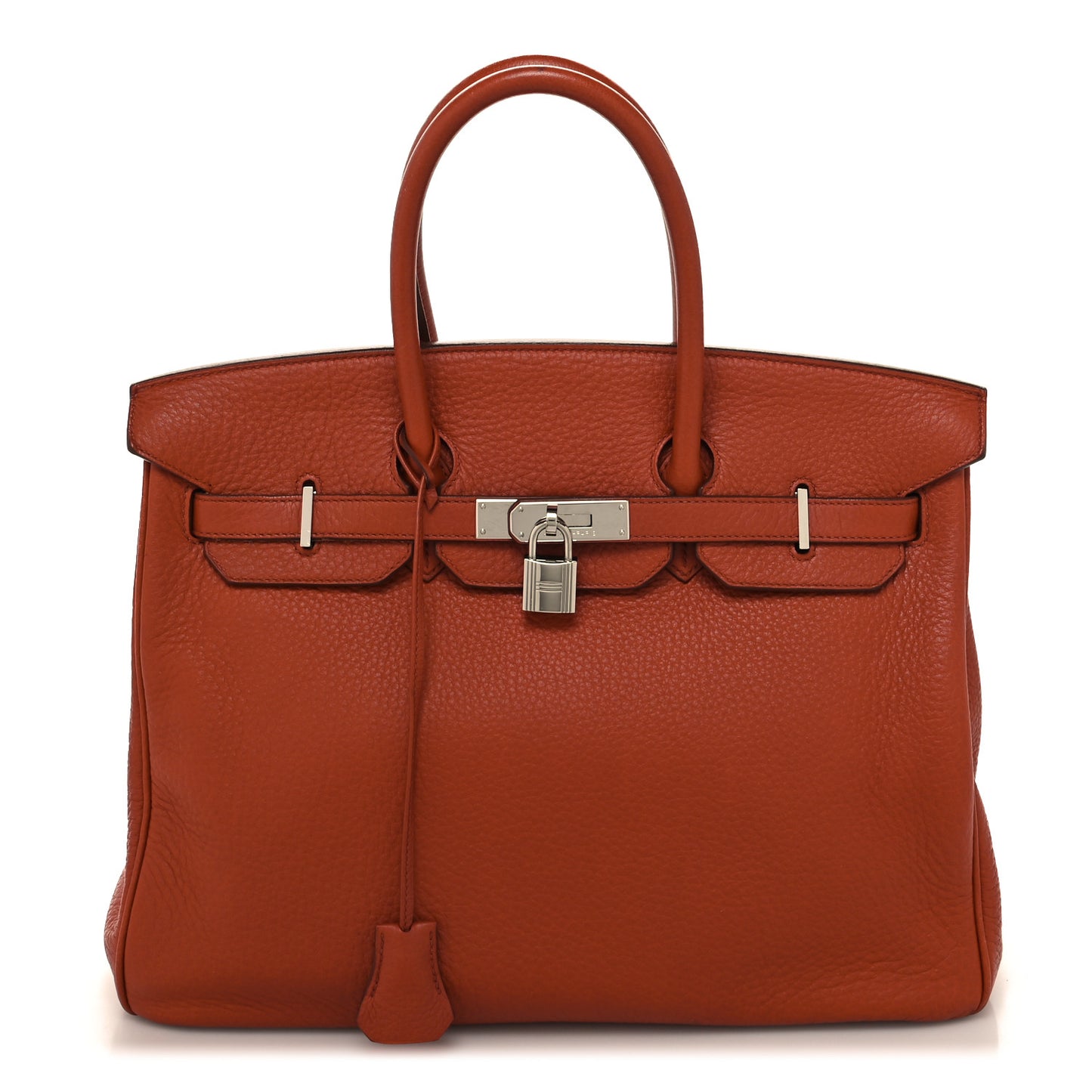 Taurillon Clemence Birkin 35 Brique