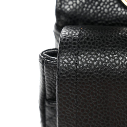Chanel Caviar Quilted Medium Double Flap Black 13 of 13