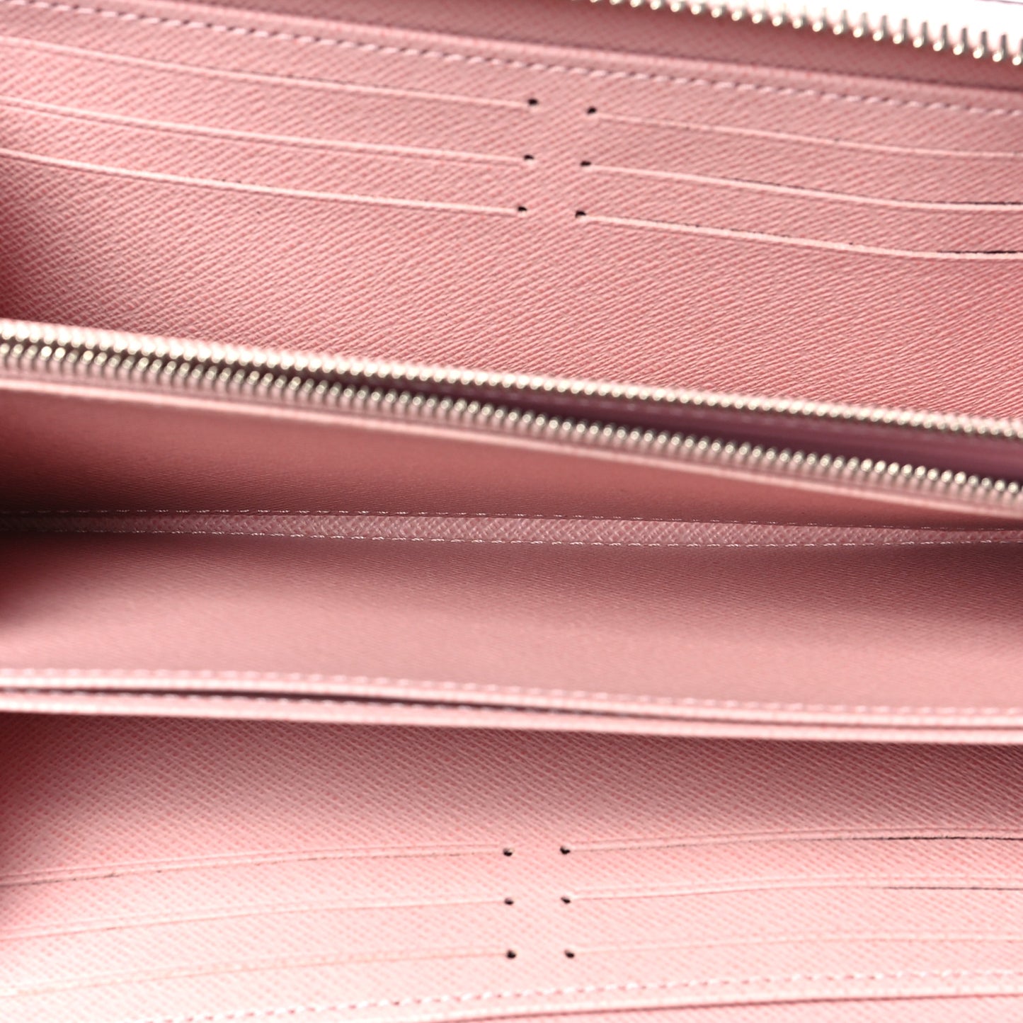 Epi LV Stories Zippy Wallet Rose Ballerine