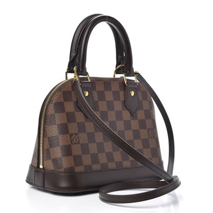 Louis Vuitton Damier Ebene Alma BB 3 of 9