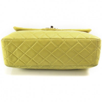 Chanel Lambskin XL JUMBO MAXI Flap Lemon 4 of 13