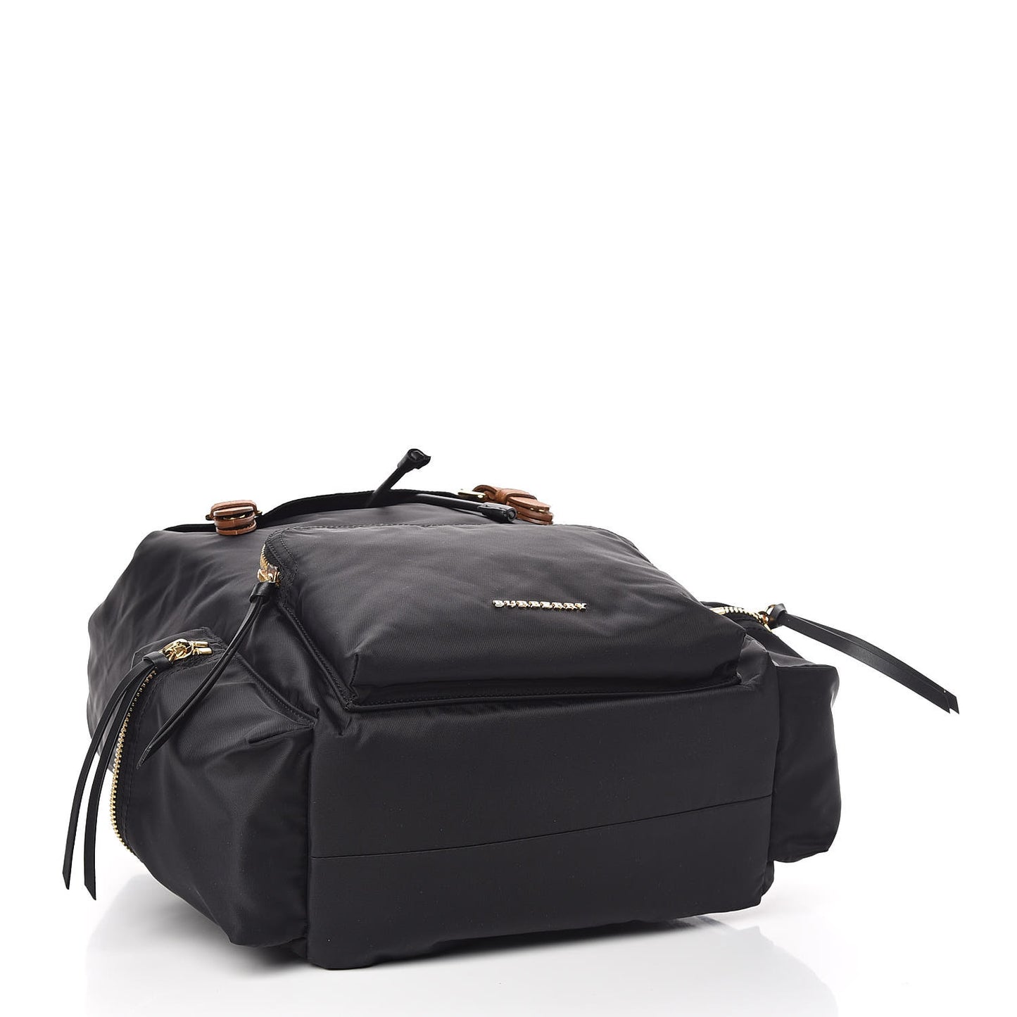 Nylon Large Rucksack Backpack Black