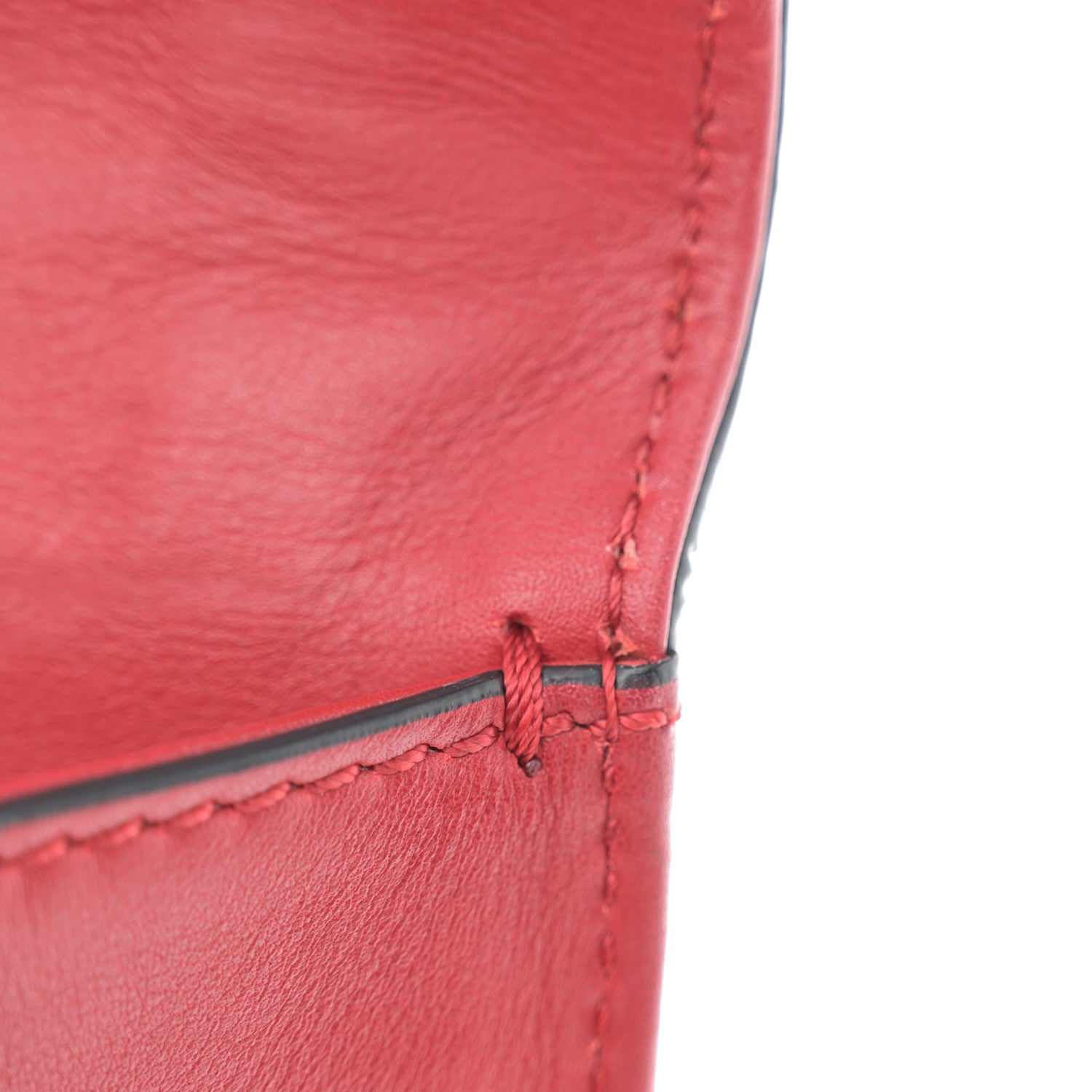 Valentino Garavani Vitello Medium Glam Lock Rockstud Flap Red 13 of 13