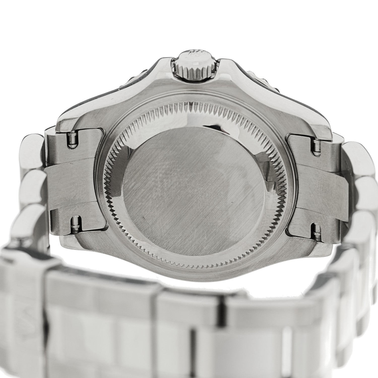 Rolex Stainless Steel Platinum 29mm Yacht-Master Watch Silver 169622 4 of 4