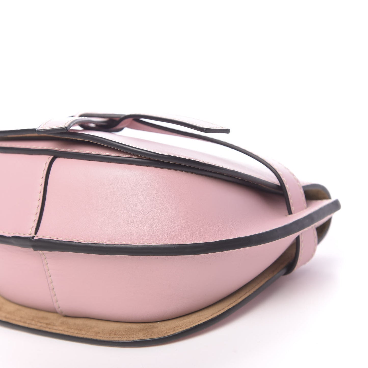 Calfskin Mini Gate Belt Bag Pastel Pink