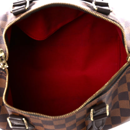 Louis Vuitton Damier Ebene Speedy Bandouliere 30 5 of 13