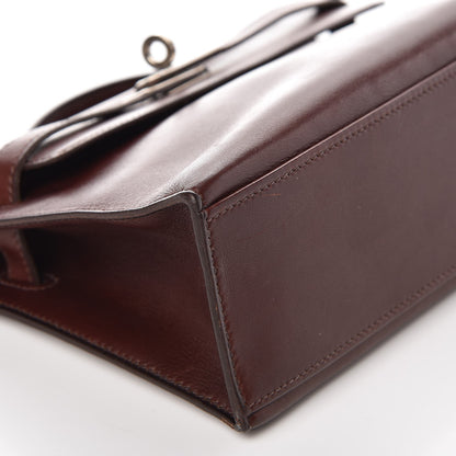 Hermes Evercalf Kelly Pochette Clutch Havane 25 of 25