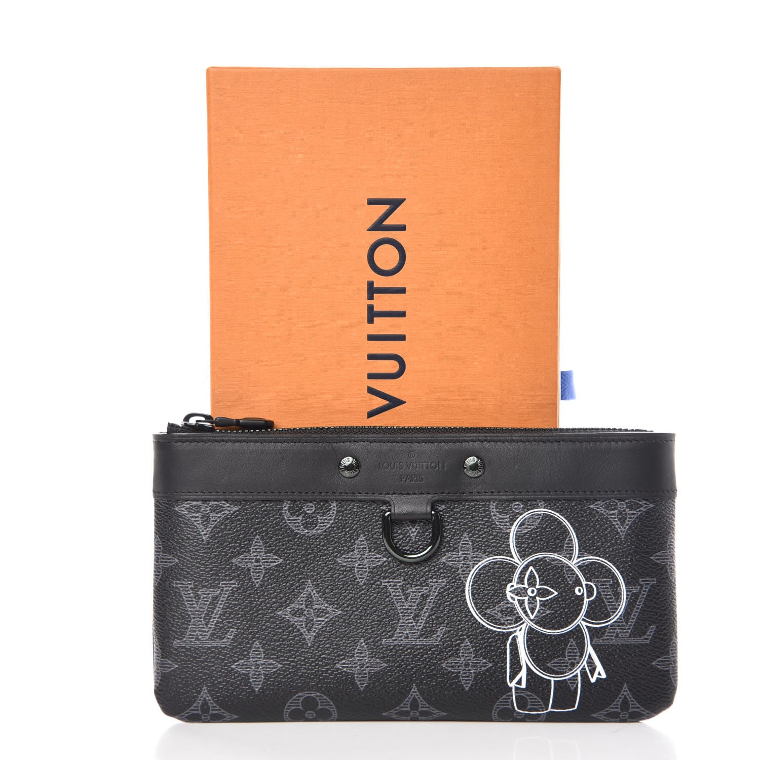 Louis Vuitton Monogram Eclipse Vivienne Pochette Apollo PM 9 of 9