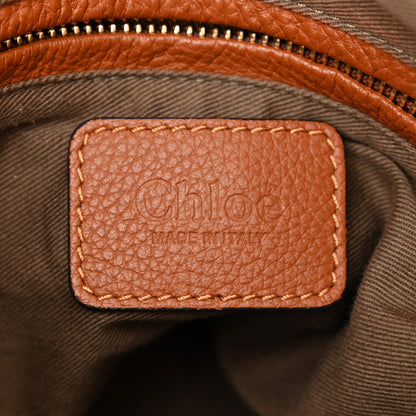 Chloe Calfskin Medium Marcie Satchel Tan 6 of 10