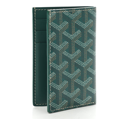 Goyard Goyardine Saint Pierre Card Holder Green 3 of 6