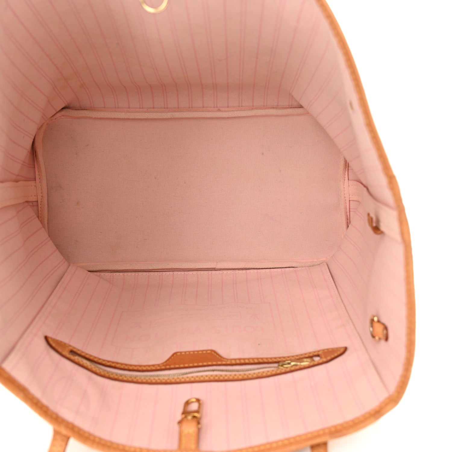Louis Vuitton Damier Azur Neo Neverfull MM Rose Ballerine 5 of 17