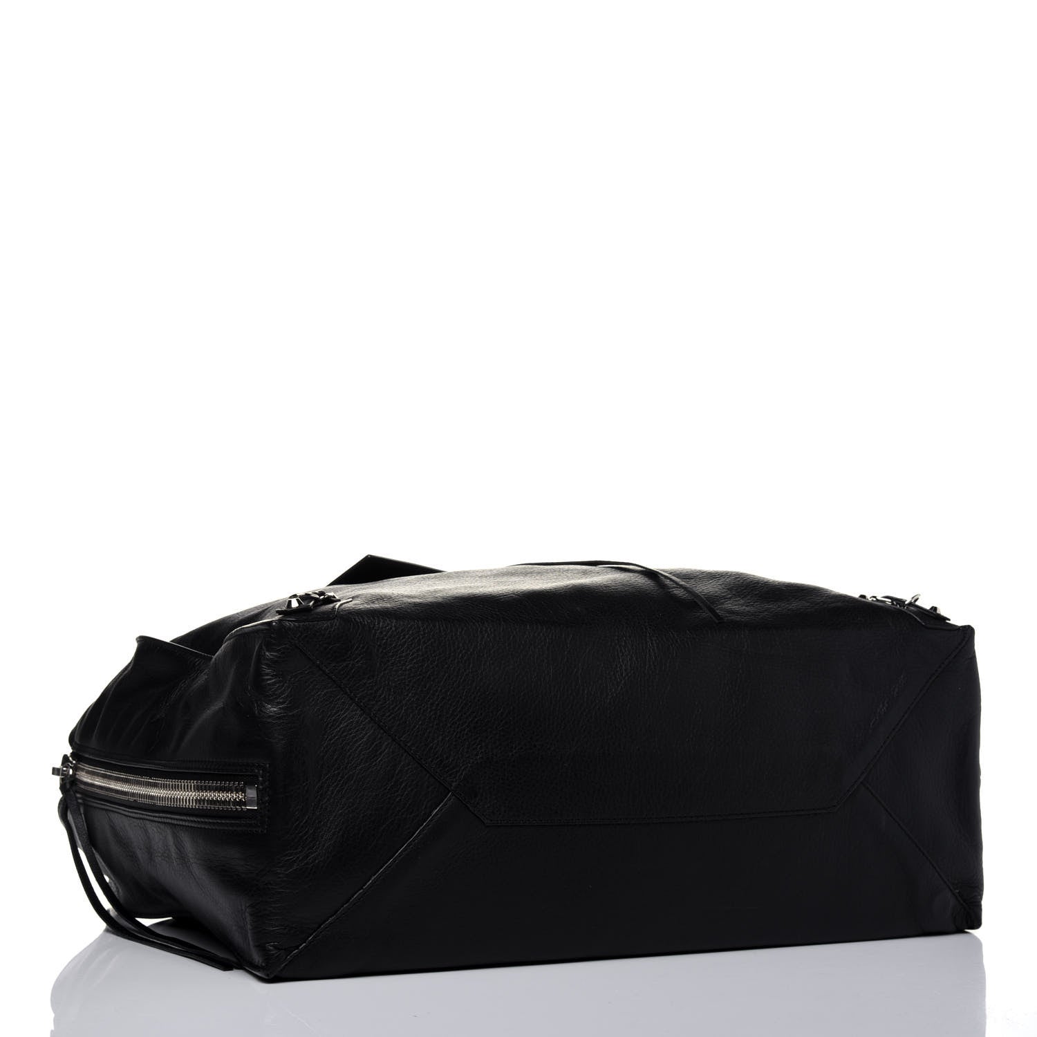 Balenciaga Supple Calfskin Papier A4 Zip Around Tote Black 4 of 24