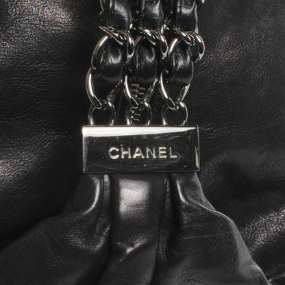 Chanel Lambskin Large Rock and Chain Hobo Black 5 of 8