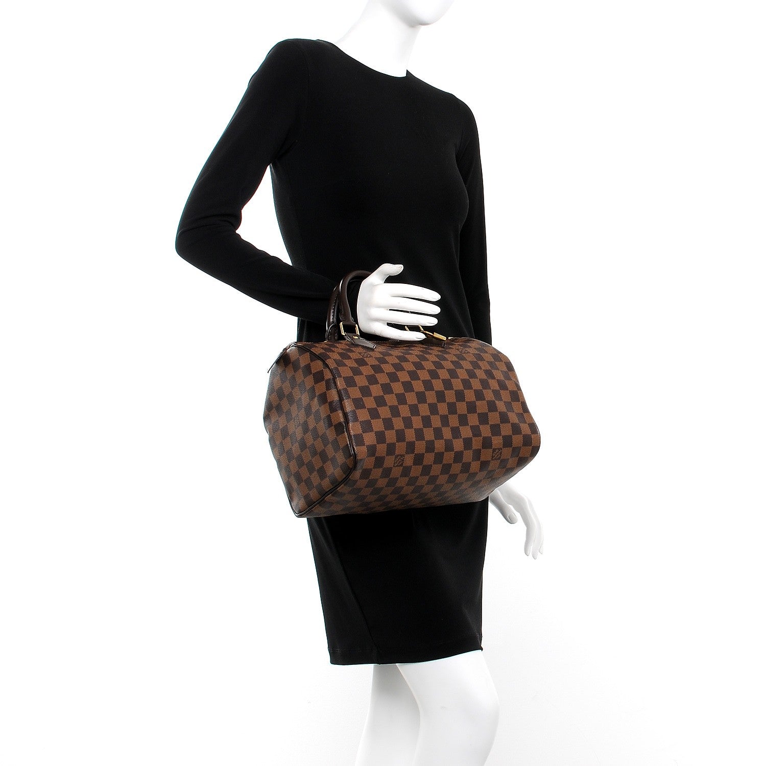 Louis Vuitton Damier Ebene Speedy 30 2 of 7