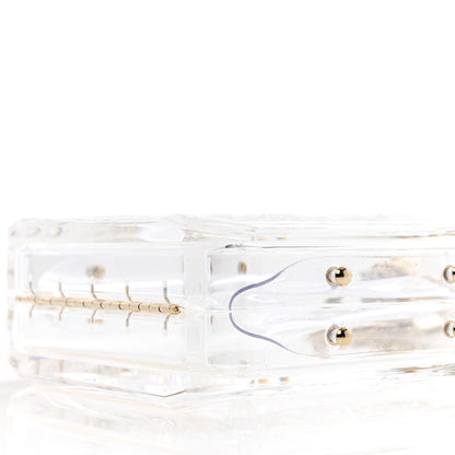 Chanel Plexiglass Dubai by Night Gas Tank Clutch 9 of 9