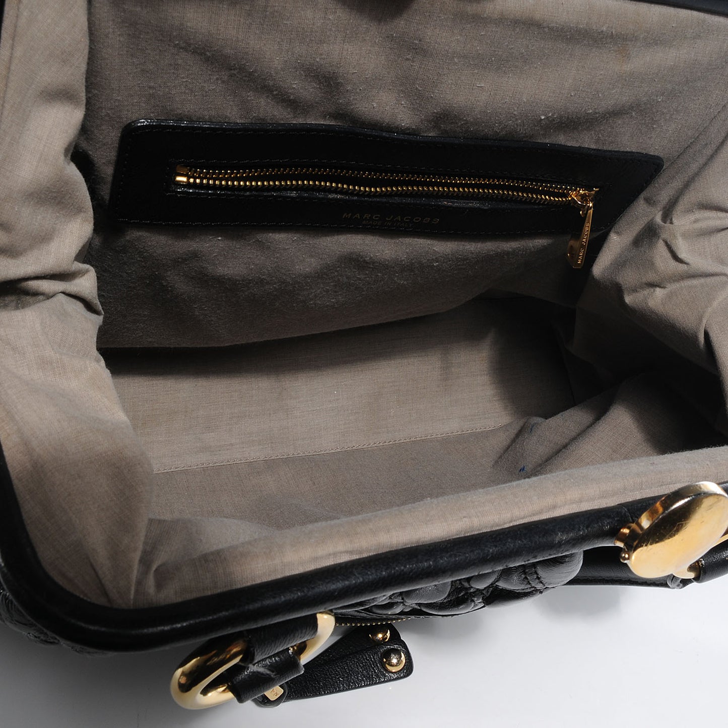 Elastic Quilted Stam Black