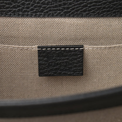 Gucci Dollar Calfskin Small Interlocking G Shoulder Bag Black 6 of 10