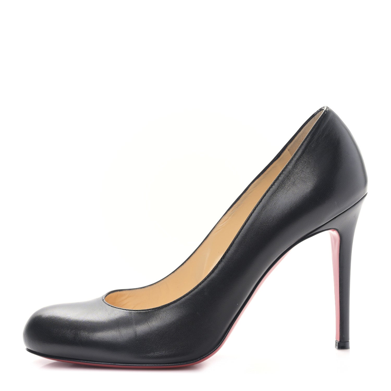 Christian Louboutin Kid Simple 100 Pumps 39.5 Black 1 of 8