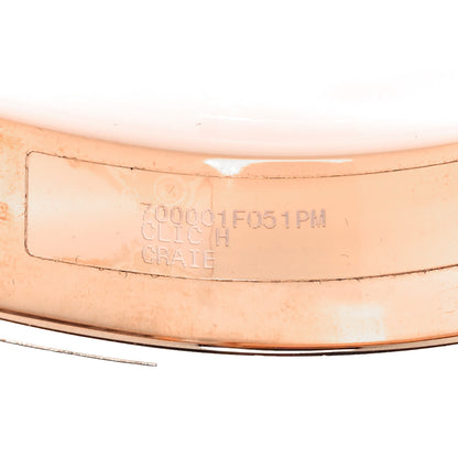 Hermes Enamel Narrow Clic Clac H Bracelet PM Craie 5 of 7