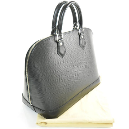 Louis Vuitton Epi Alma Black 3 of 11
