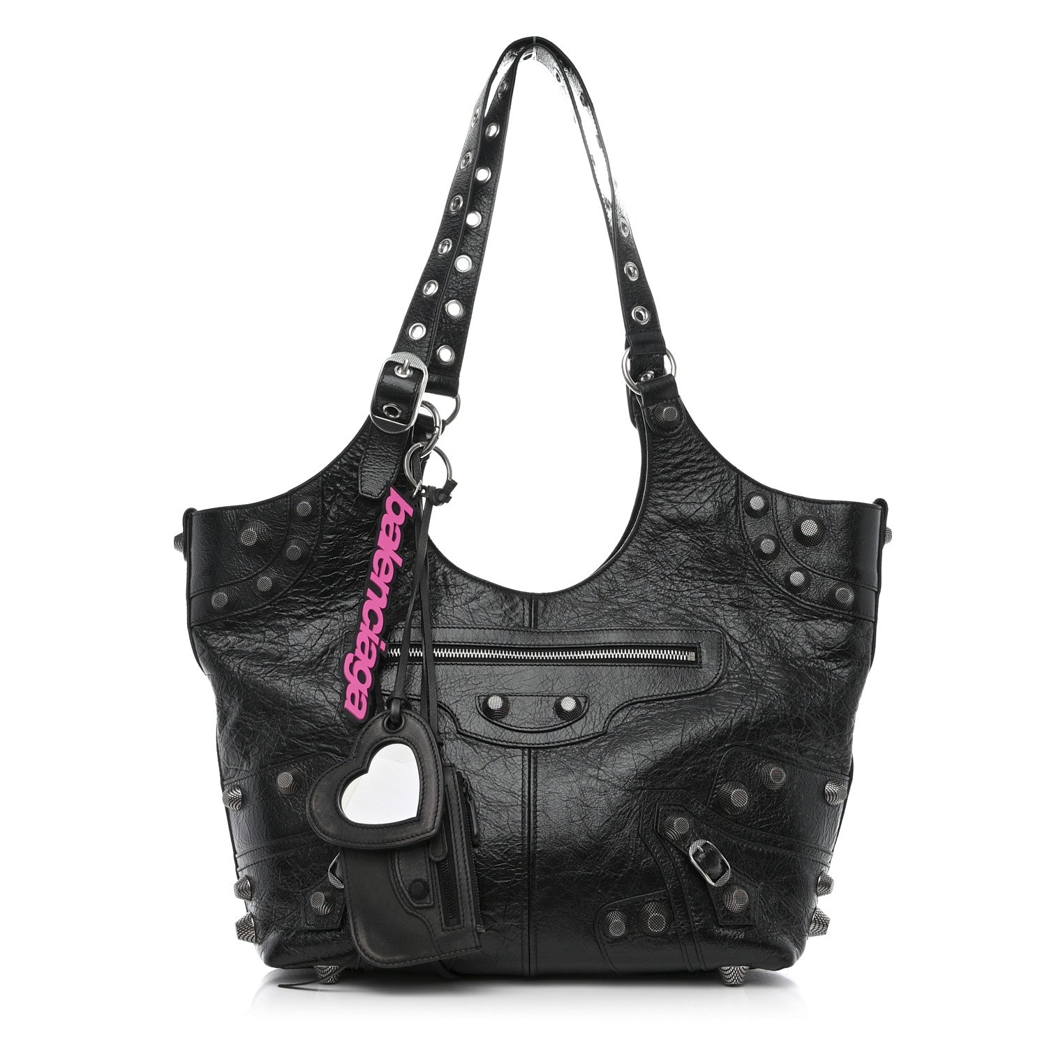 Balenciaga Agneau Arena Medium Le Cagole Carry All Bag Black 1 of 10