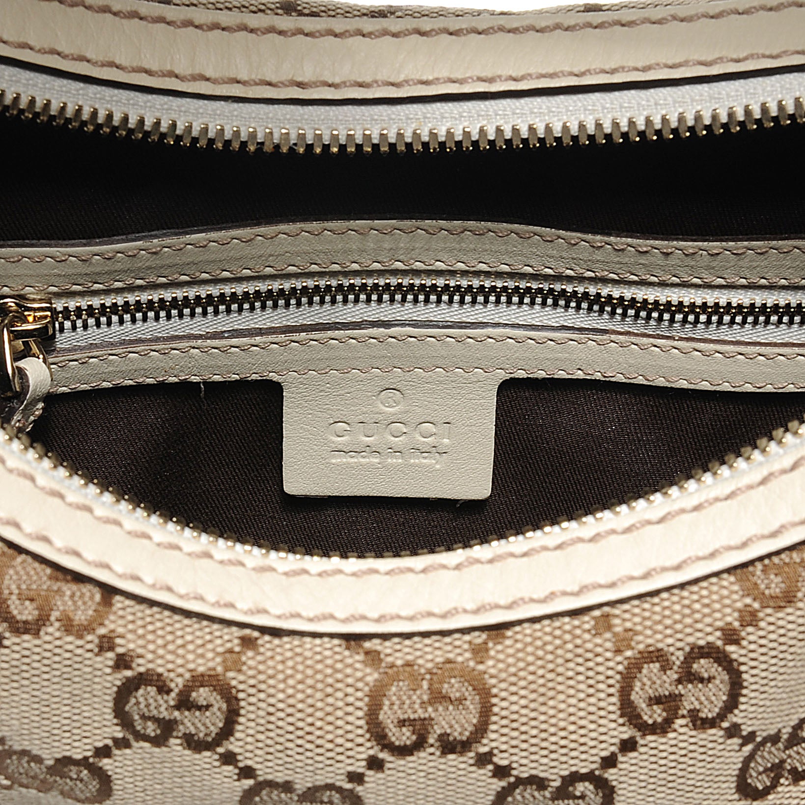 Gucci Monogram GG ROYAL Hobo Off White 6 of 7