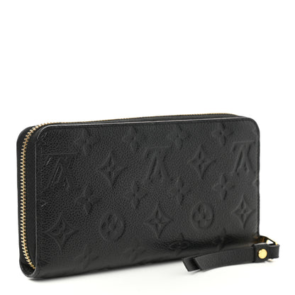 Louis Vuitton Empreinte Zippy Wallet Black 3 of 7