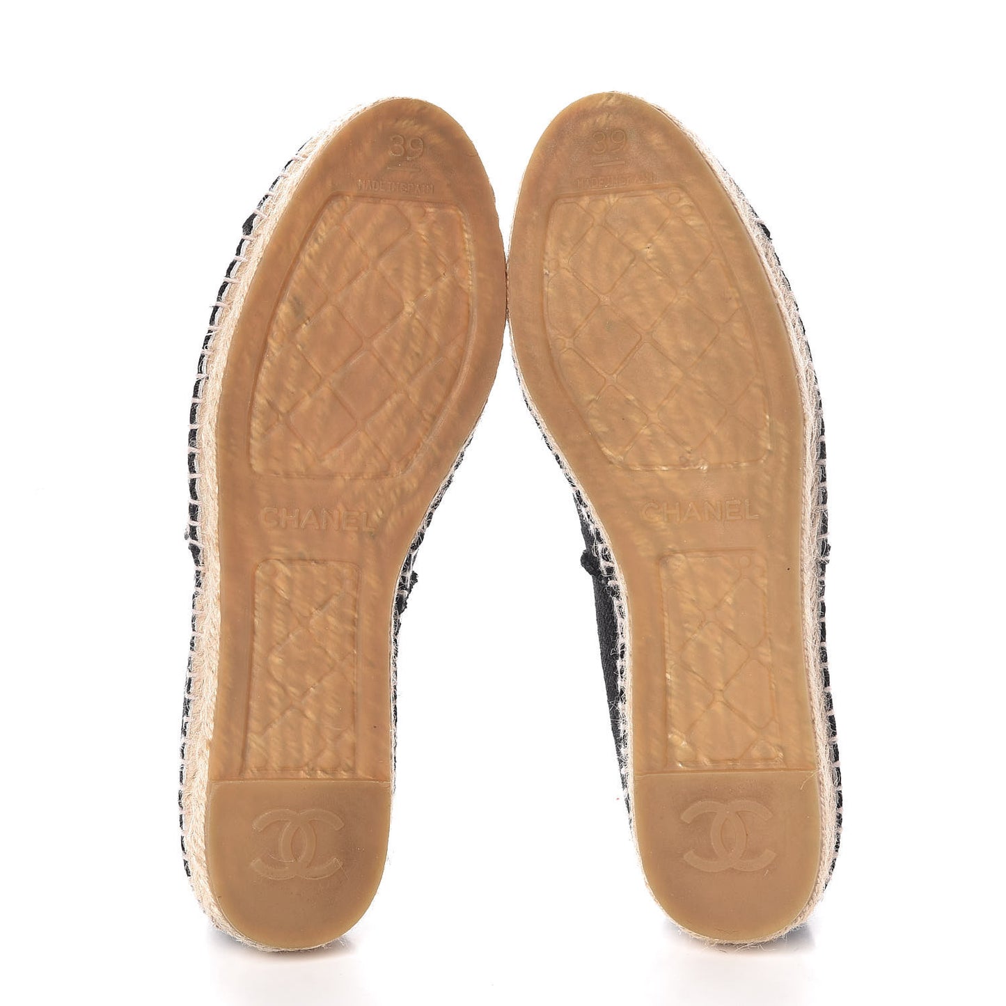 Canvas CC Espadrilles 39 Black