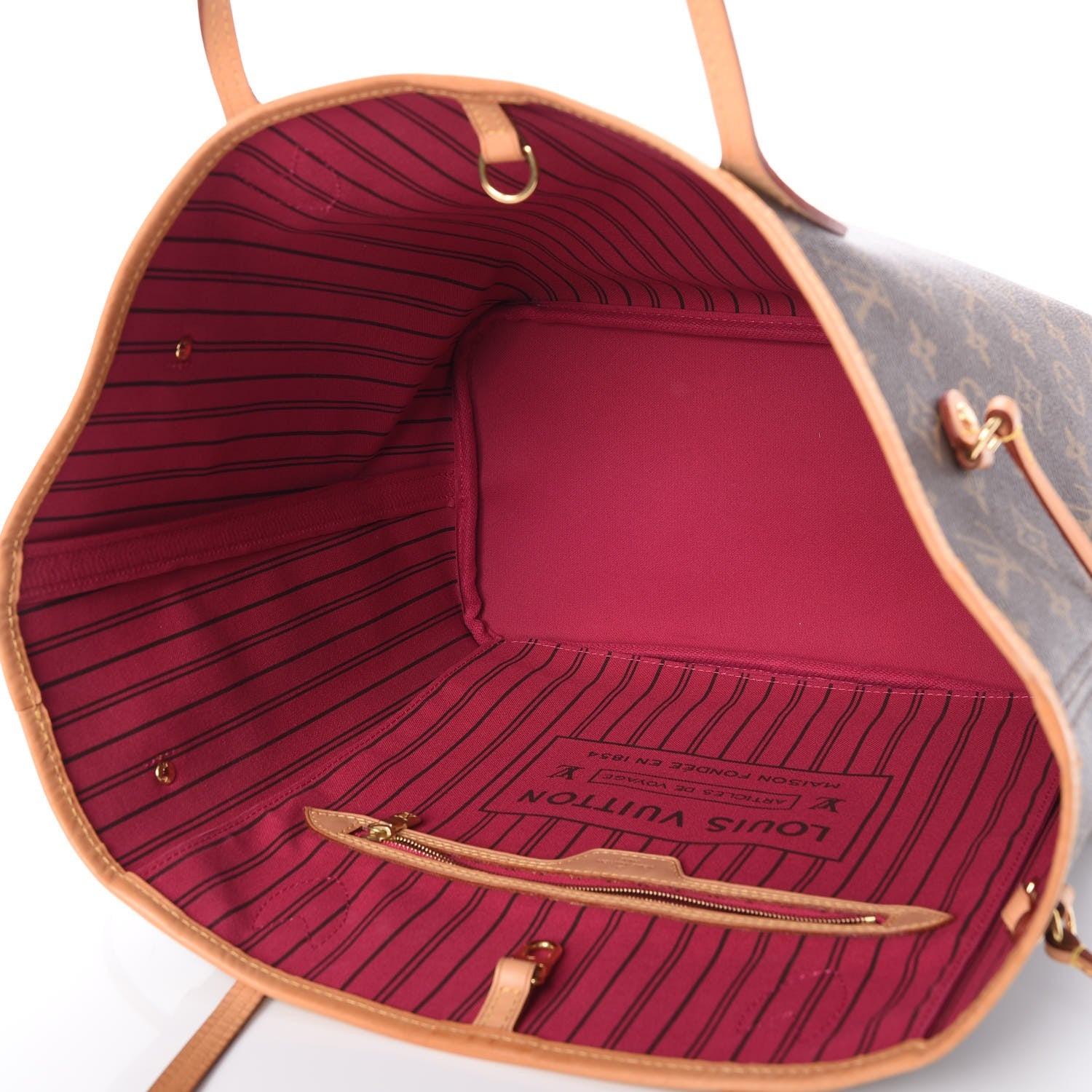 Louis Vuitton Monogram Neo Neverfull MM Pivoine 5 of 8