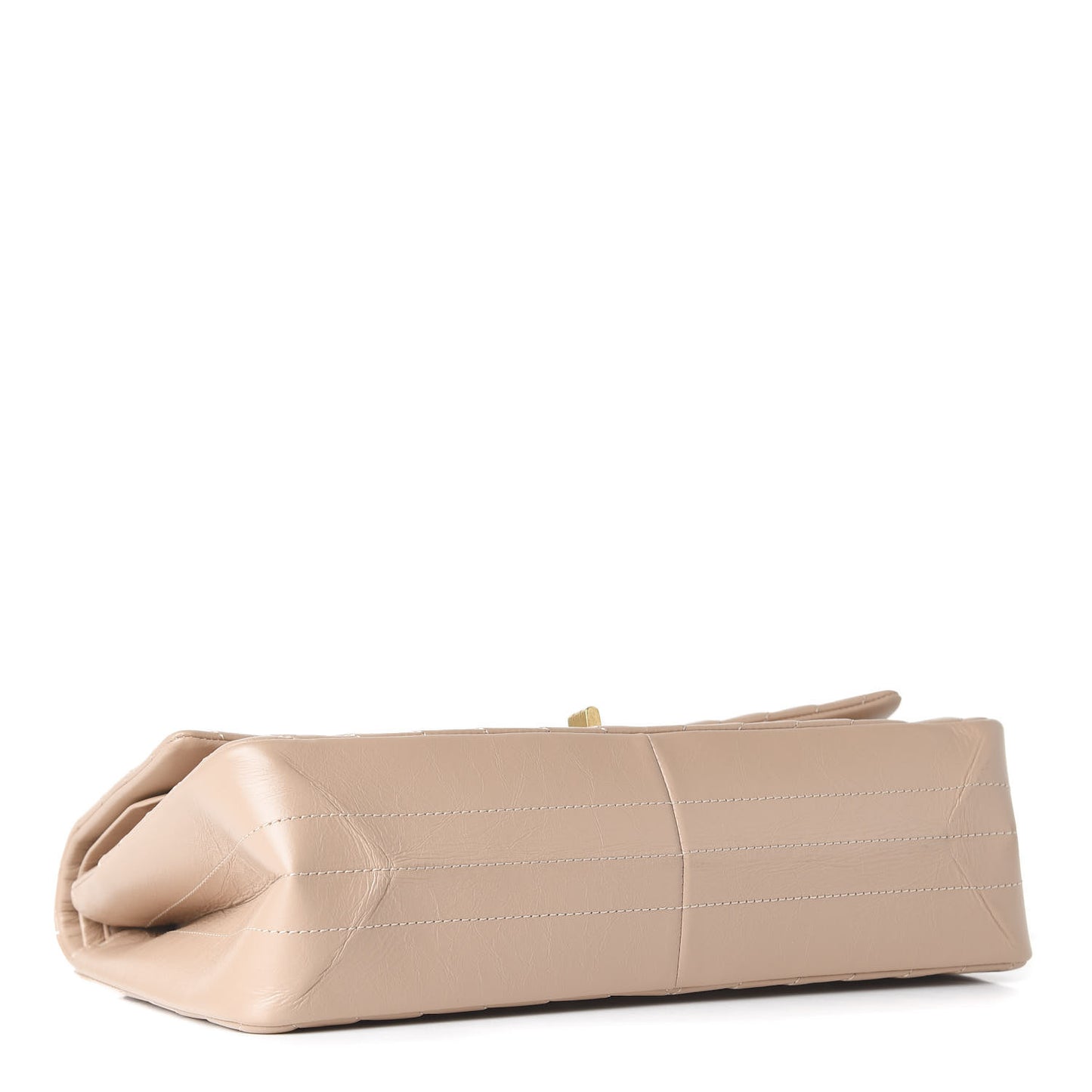 Aged Calfskin Chevron Quilted 2.55 Reissue 226 Flap Beige