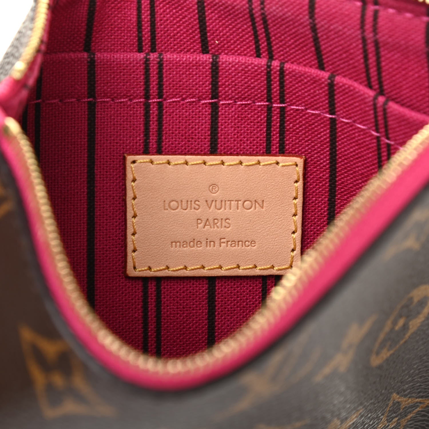 Louis Vuitton Monogram Neverfull PM Pochette Pivoine 6 of 6