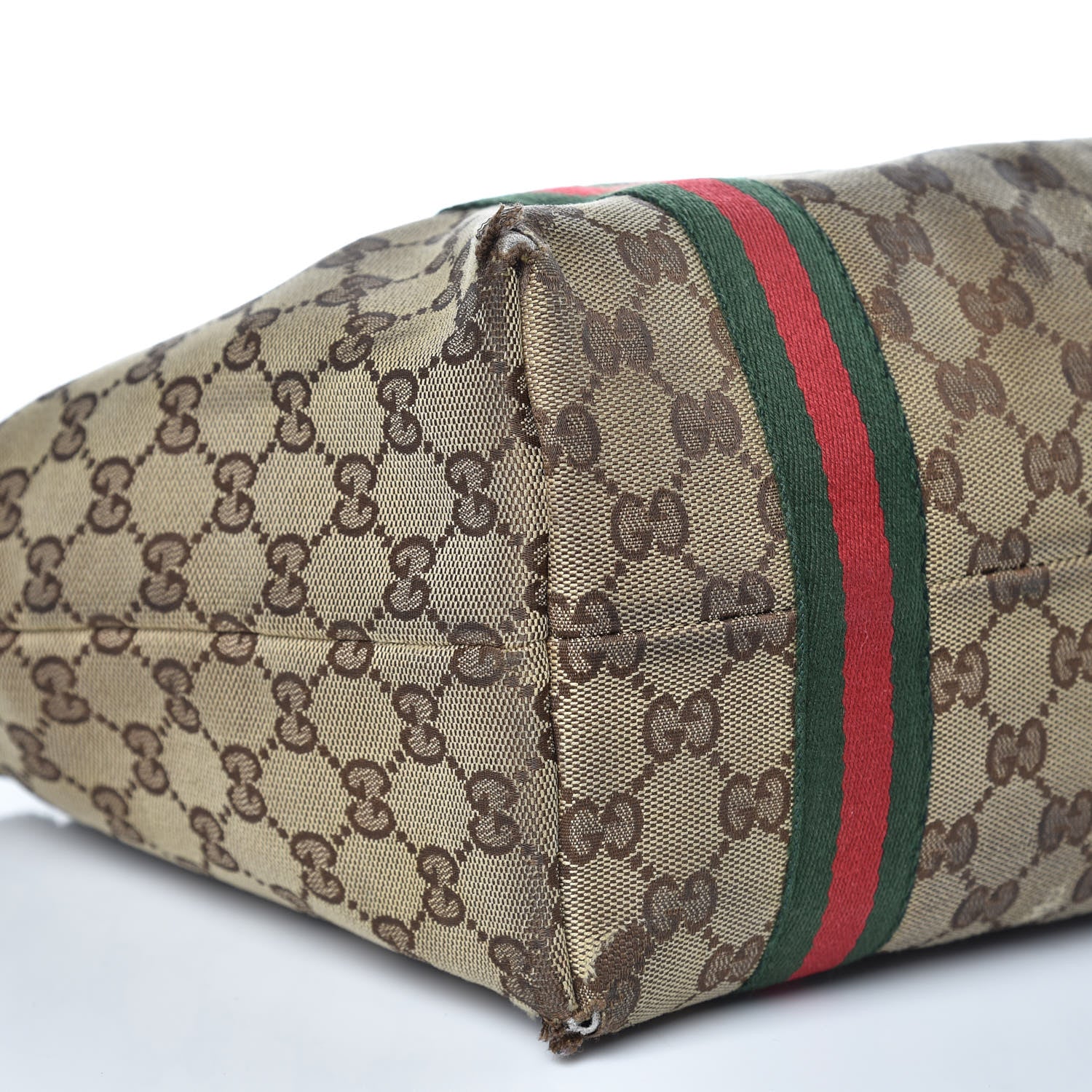 Gucci Monogram Medium Jolicoeur Tote Dark Brown 8 of 20