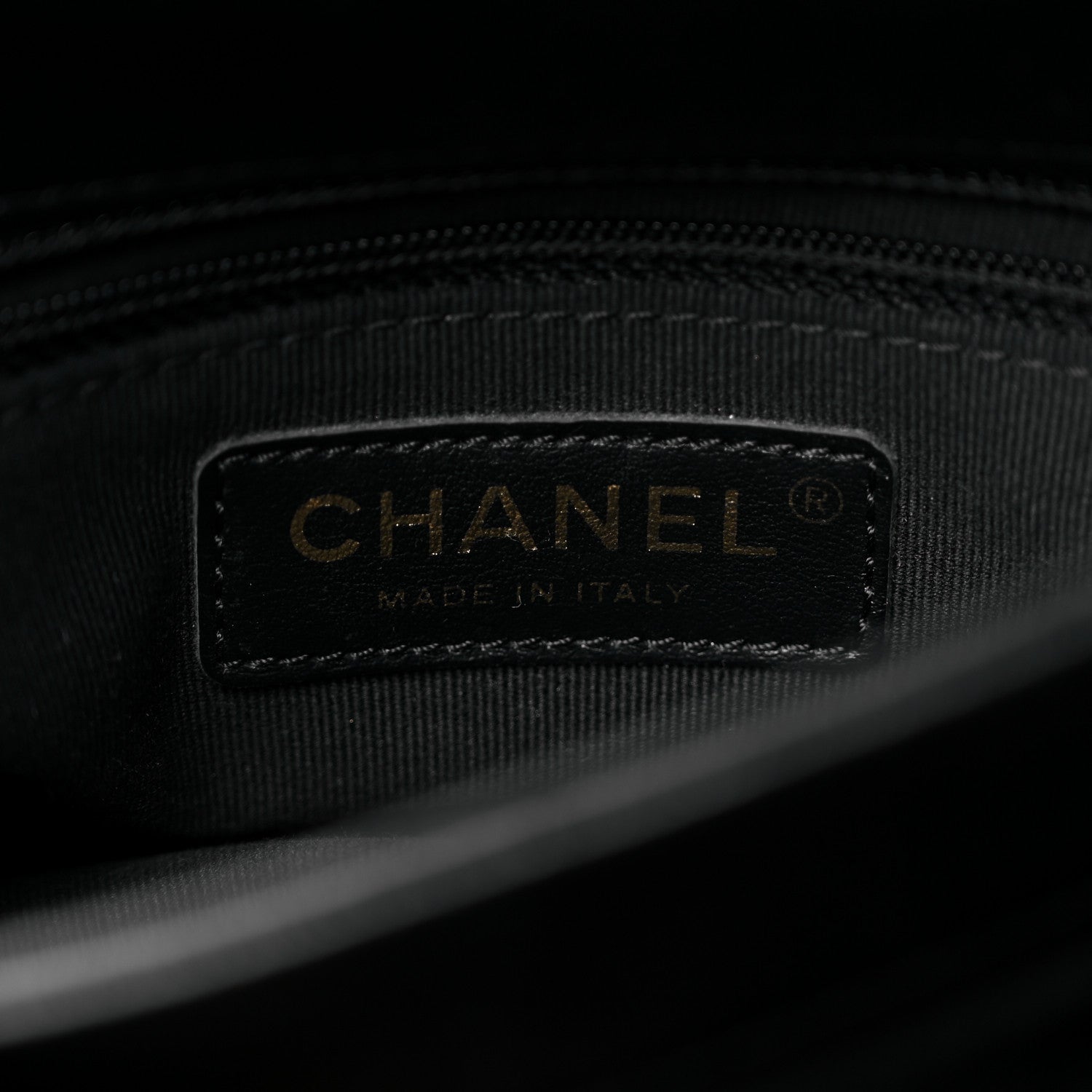 Chanel Lambskin Quilted Small Chain Top Handle Flap Black 6 of 11