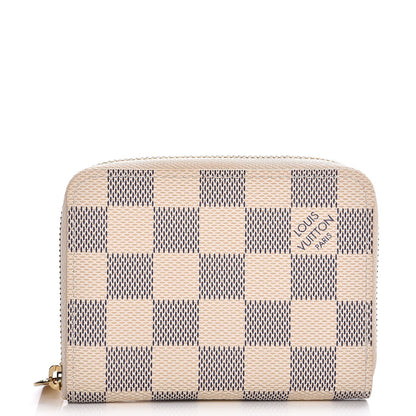 Louis Vuitton Damier Azur Zippy Coin Purse 1 of 7