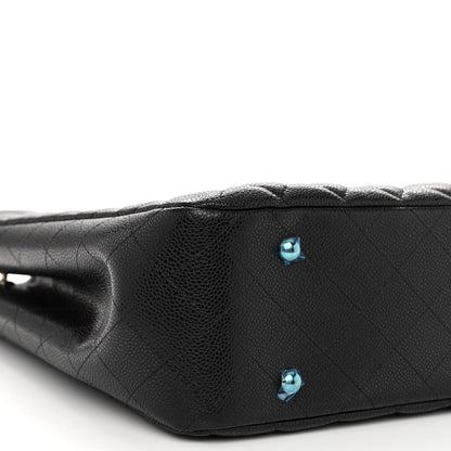 Chanel Caviar Quilted Large Shopping Tote Black 8 of 9