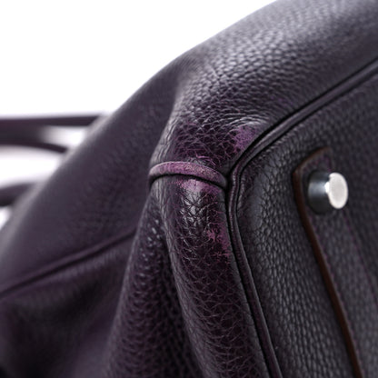 Hermes Togo BIRKIN 35 Raisin 10 of 27