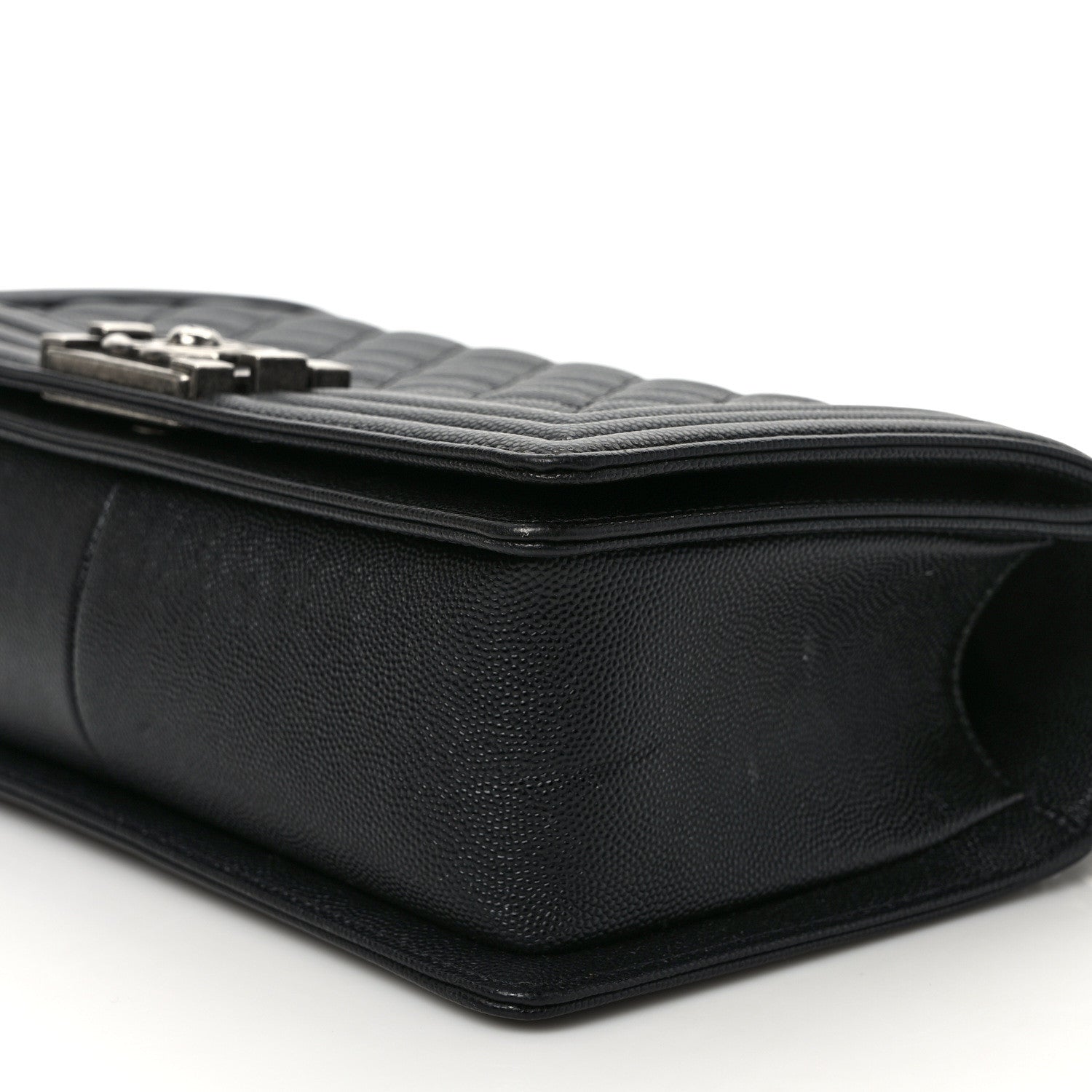 Chanel Caviar Quilted Medium Boy Flap Black 9 of 10