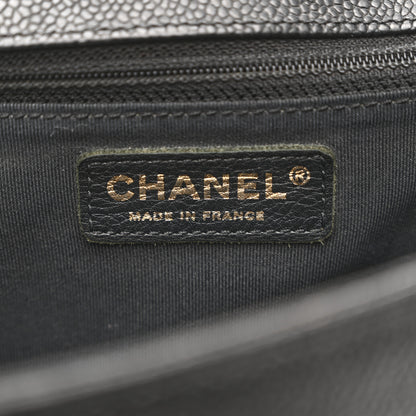 Chanel Caviar Quilted New Medium Boy Flap Black 6 of 13
