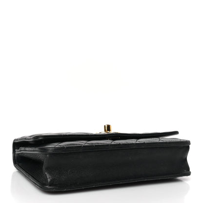 Chanel Lambskin Quilted Trendy CC Wallet On Chain WOC Navy 4 of 9