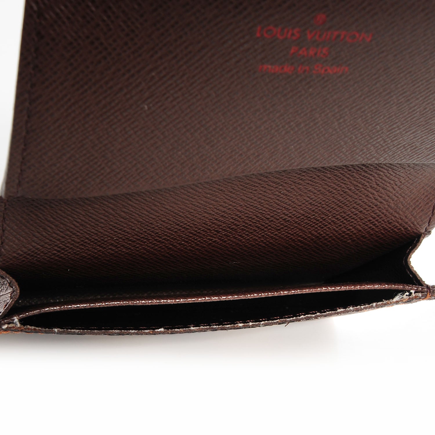 Louis Vuitton Damier Ebene Business Card Holder 5 of 7