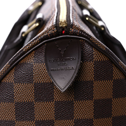 Louis Vuitton Damier Ebene Speedy 25 6 of 10