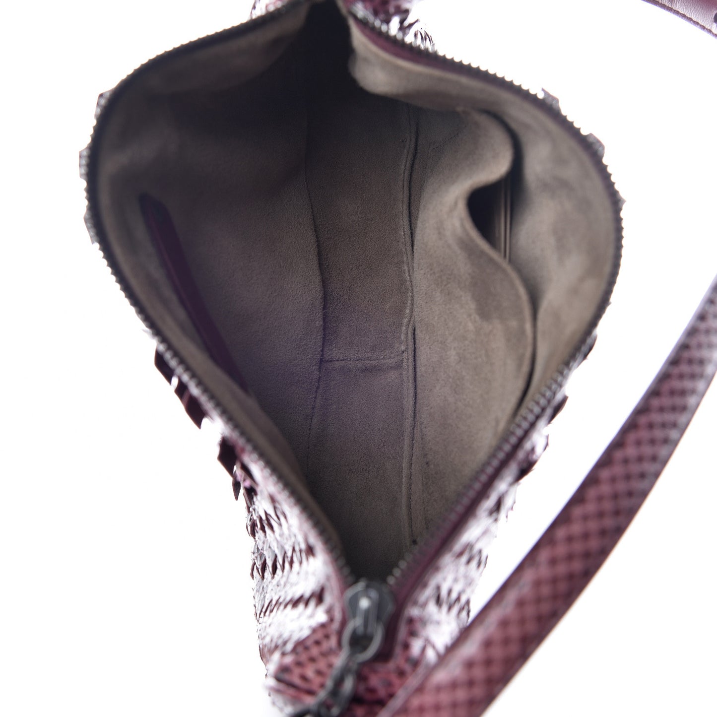 Ayers Intrecciato Shoulder Bag Peony