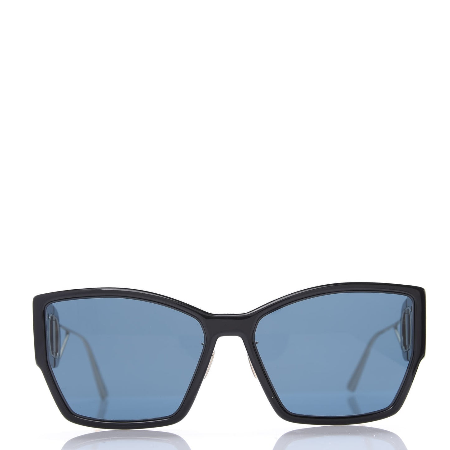 Rectangular 30 Montaigne 1 Sunglasses Black