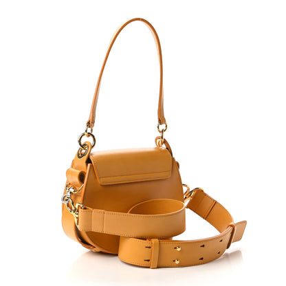 Chloe Calfskin Small Tess Bag Burning Camel 3 of 10