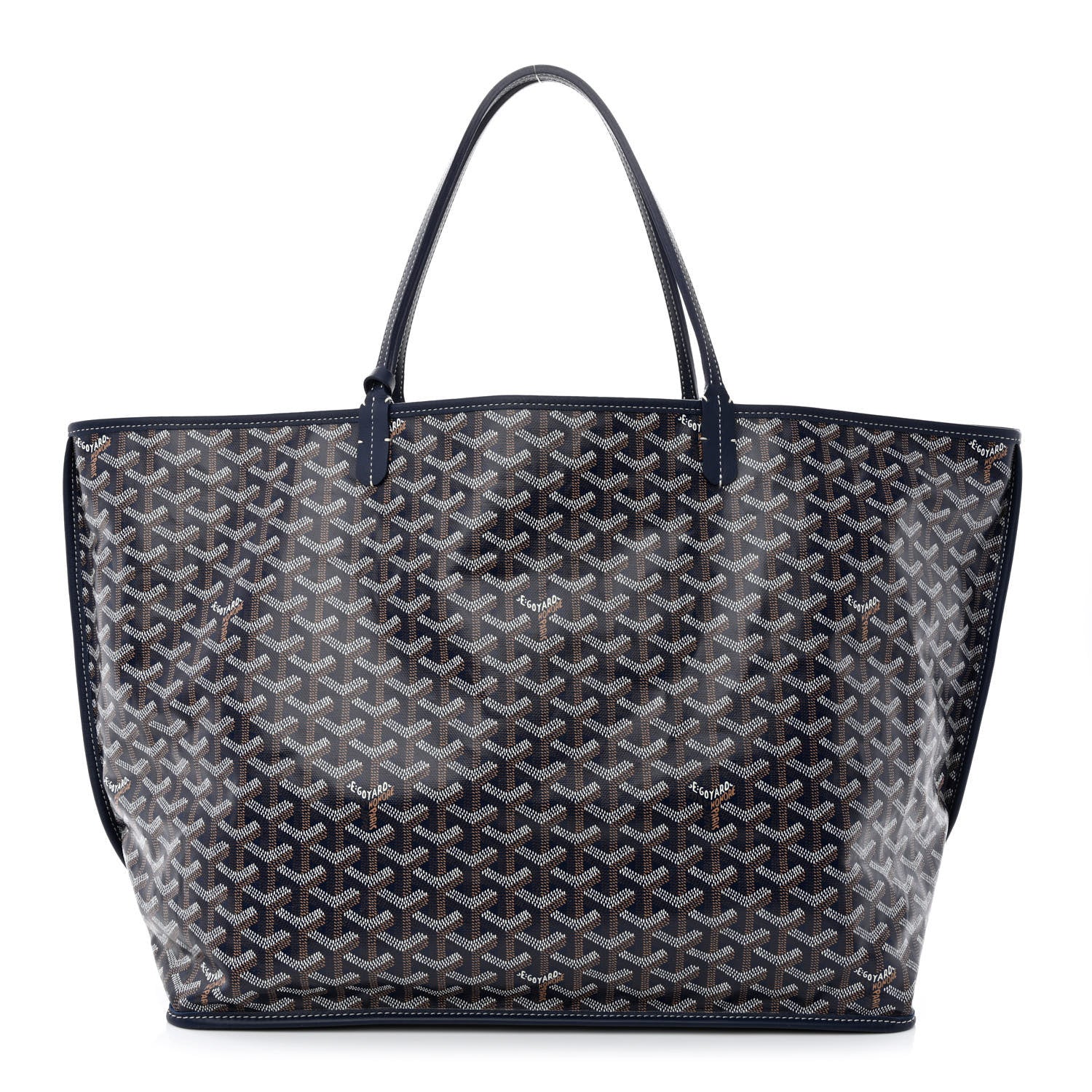 Goyard Goyardine Reversible Anjou GM Navy 3 of 21